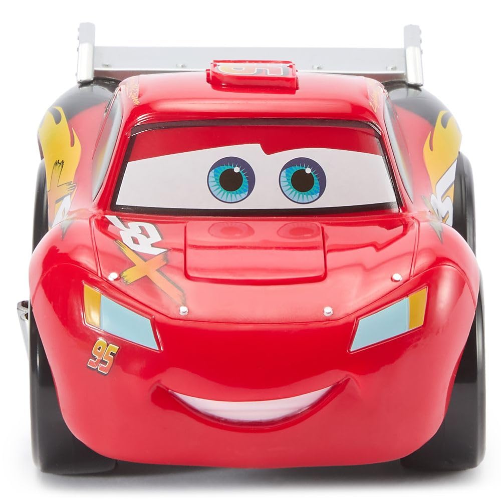 Amazon.com: Disney Store Official Lightning McQueen Push 'N' Go